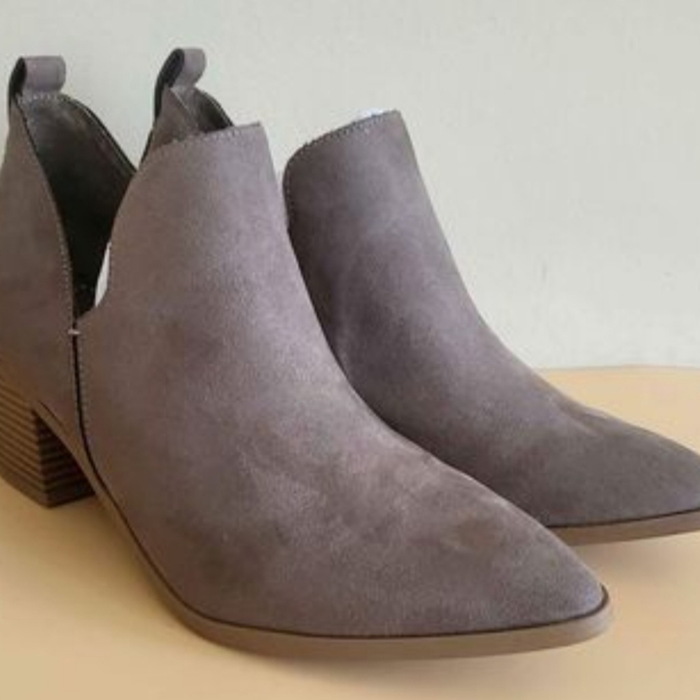 Sun & Stone Yunif Bootie Taupe 8.5M